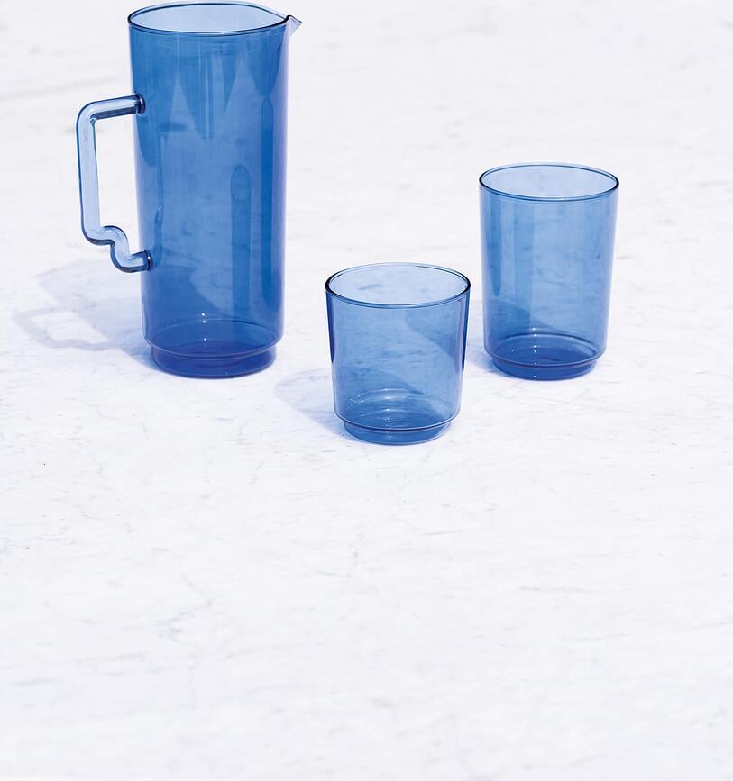 Verre Zigup 510 ml bleu
