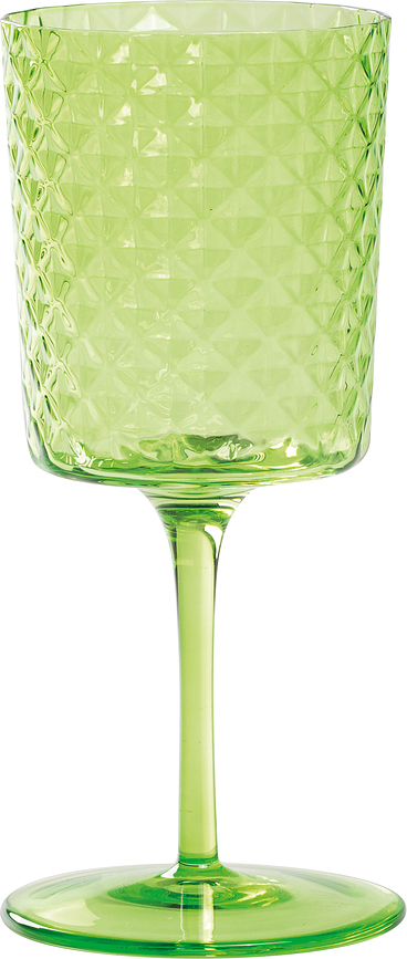 Vīna glāze Isolano 300 ml, zaļa