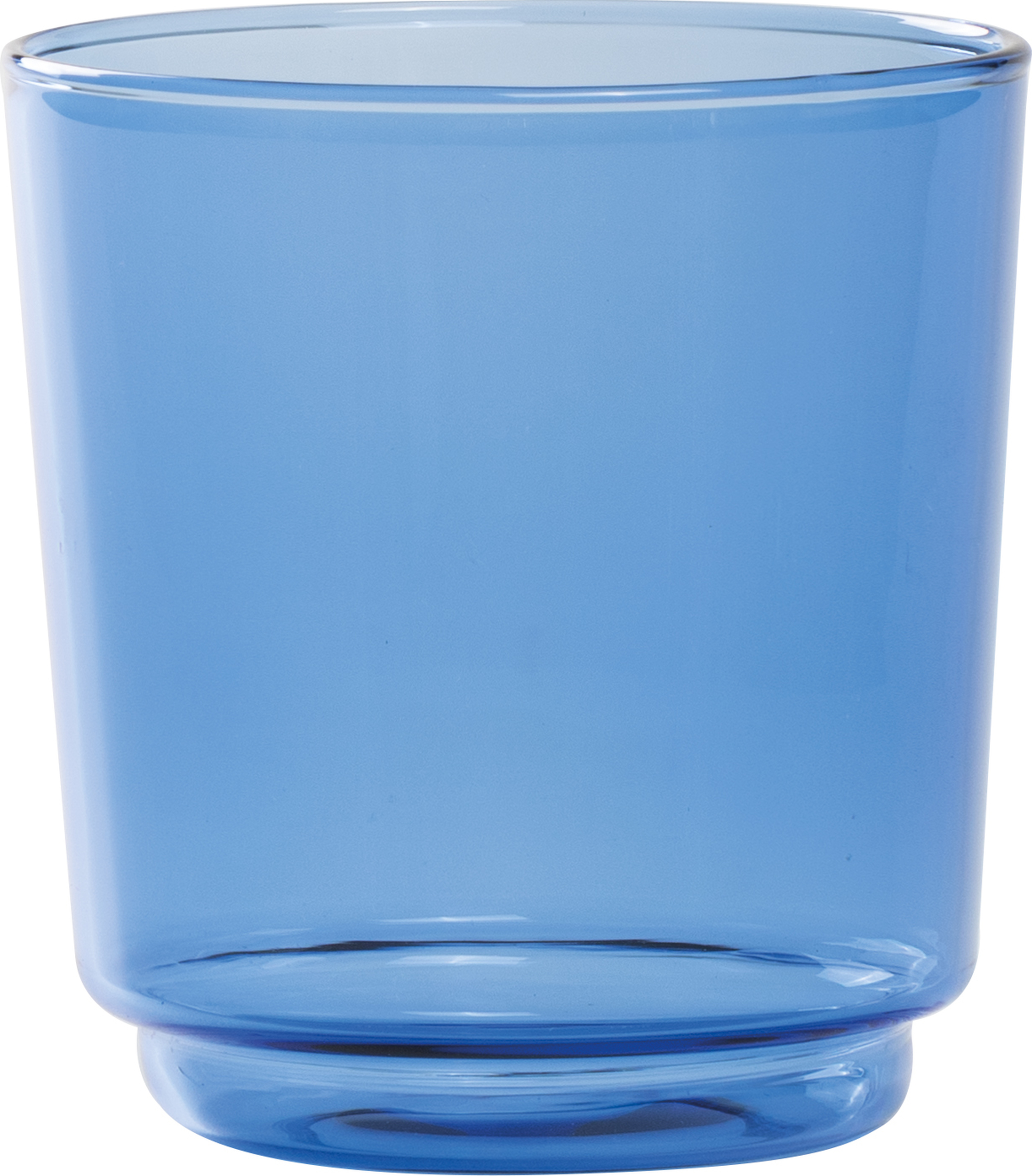 Zigup Glas 350 ml, blau