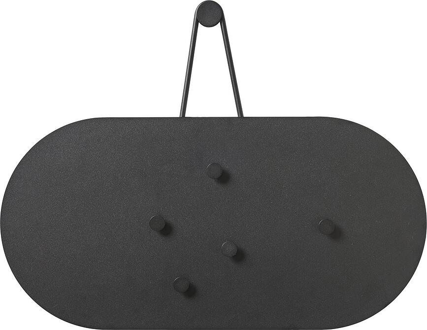 A-bulletin Magnetna tabla, črna, s 5 magneti