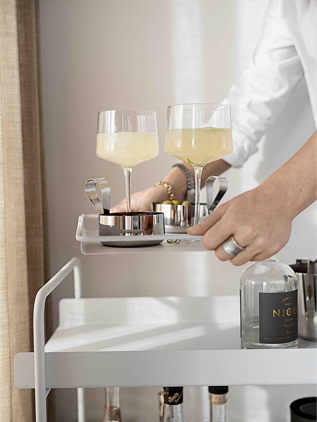 A-Cocktail Τρόλεϊ Σερβιρίσματος, ανοιχτό γκρι