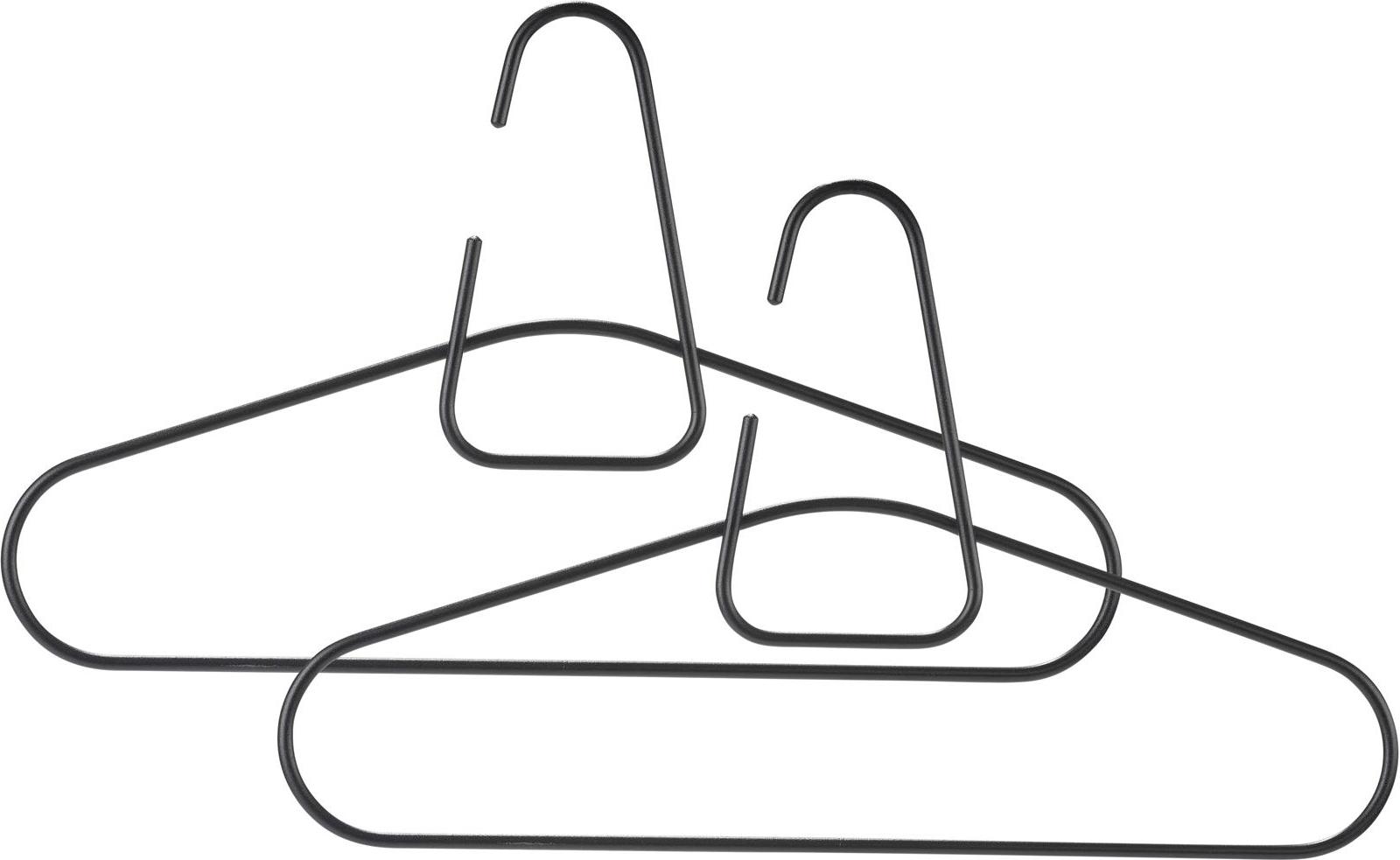 A-Hanger Kleiderbügel schwarz 2 St.