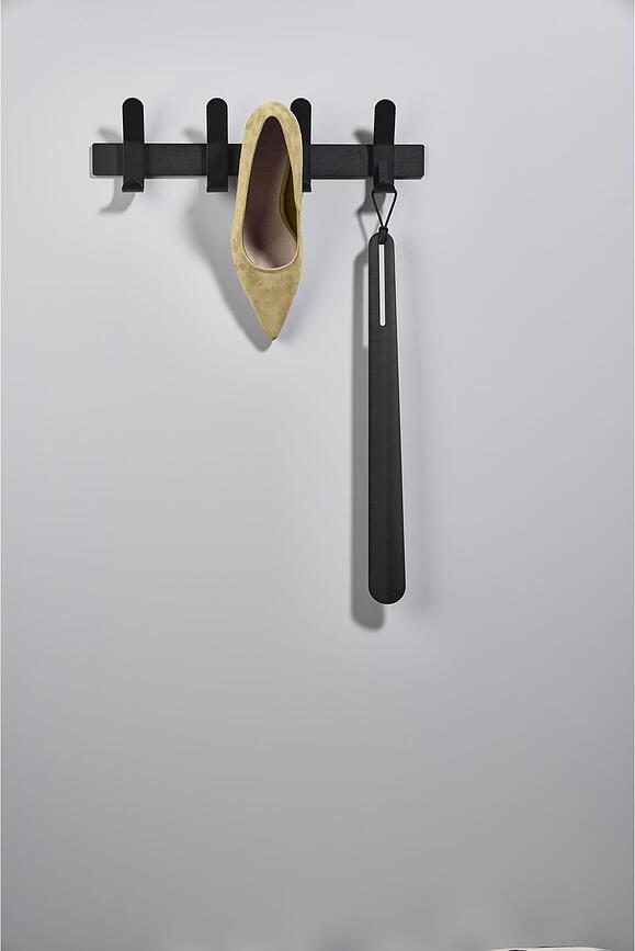 A-Shoehorn Žlica za čevlje, 45 cm, črna