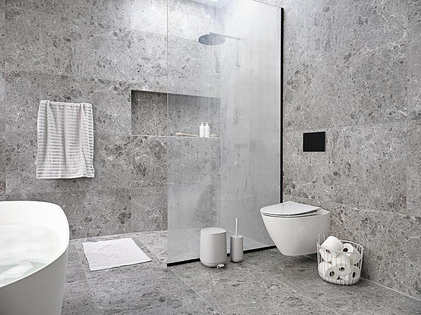 Alfombra de Baño Classic 80 x 50 cm, gris