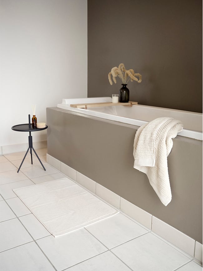 Alfombra de Baño Classic 80 x 50 cm, gris