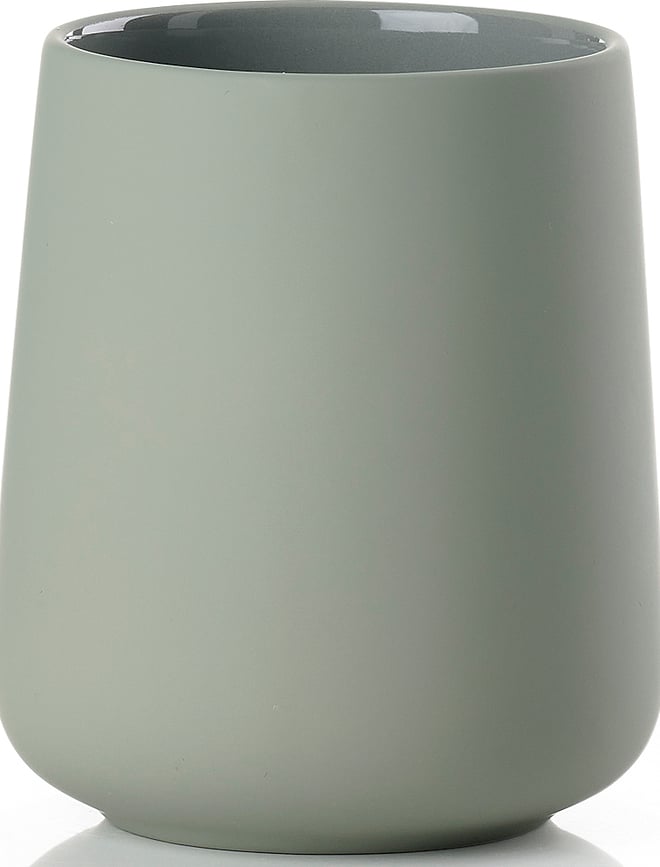 Bicchiere porta spazzolini da denti Nova One verde matcha