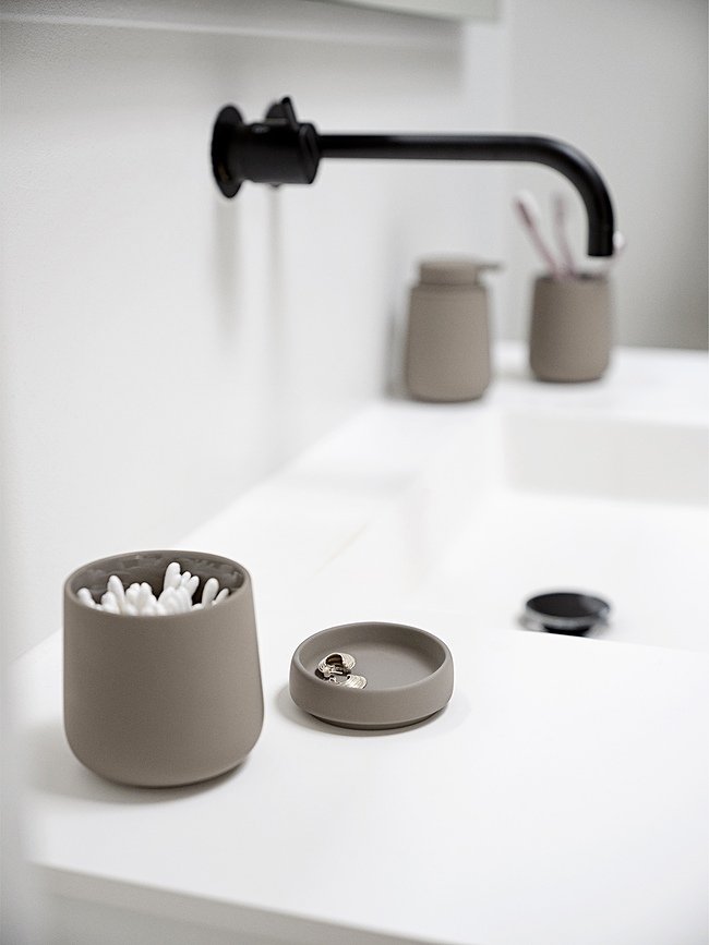 Recipiente de baño Nova One, gris