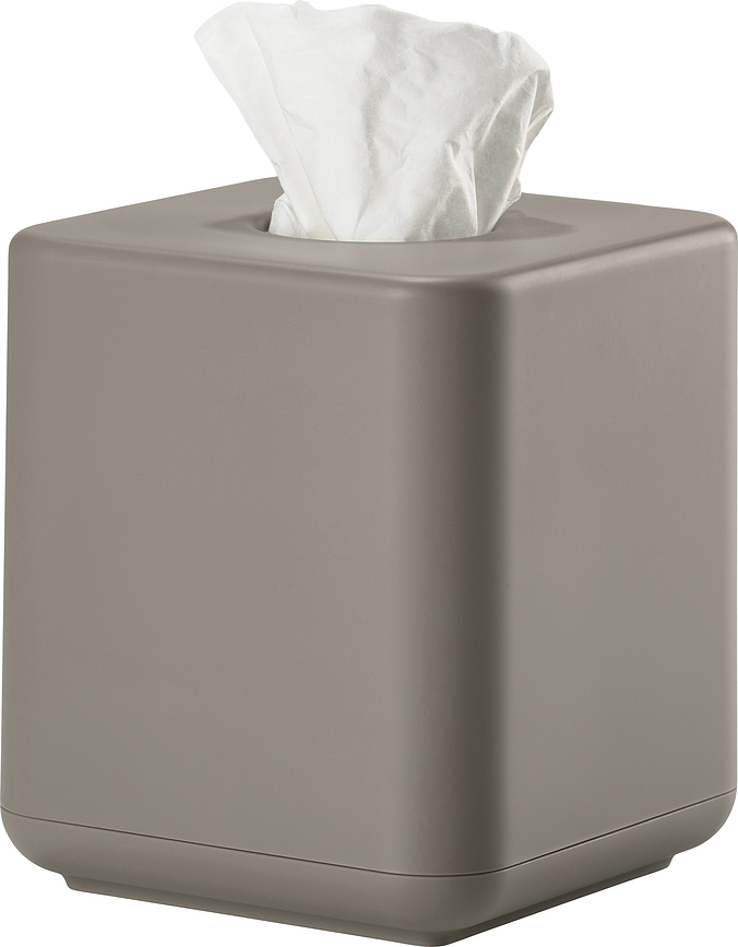 Caja para Pañuelos Ume, 13 x 13 cm, topo