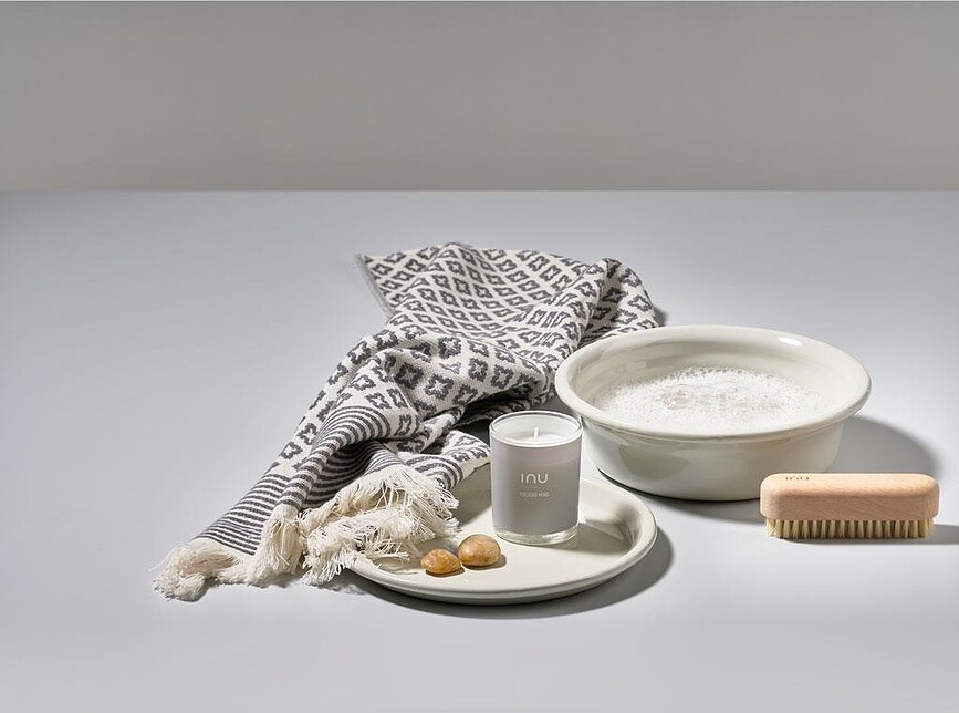 Cepillo de Baño Inu, 12 cm, alargado