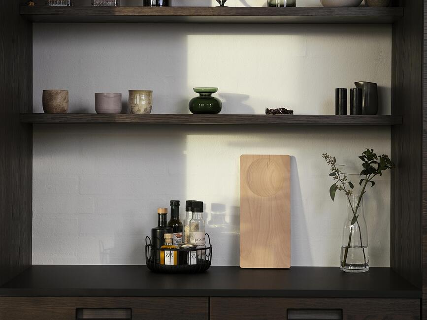 Cesto de Almacenamiento Inu 22 cm, color topo