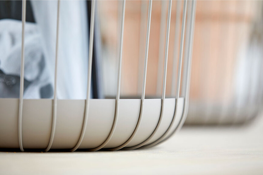 Cesto de Ropa Inu, 30 x 30,5 cm, gris oscuro