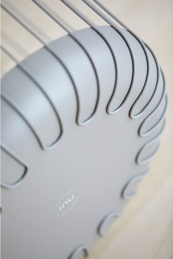 Cesto para la colada Inu, 40,5 x 41 cm, negro