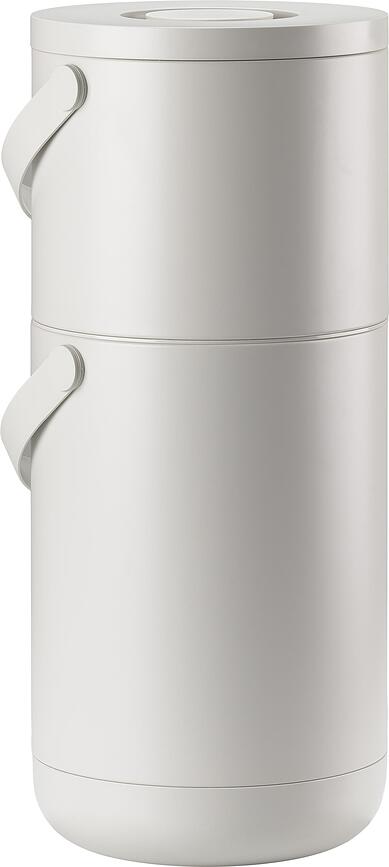 Circular Κάδος Απορριμμάτων, 12 L + 22 L, ανοιχτό γκρι