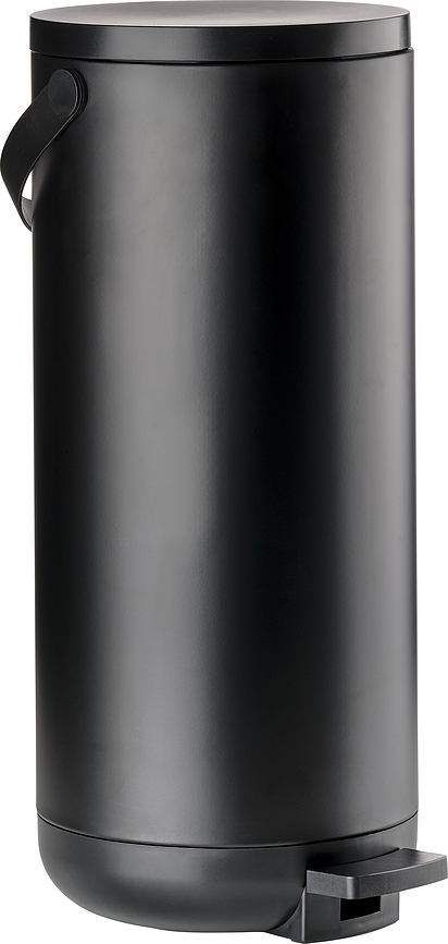 Circular Κάδος Απορριμμάτων με πεντάλ, 35 L, μαύρος