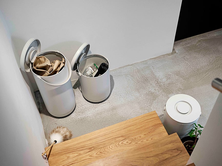 Circular Koš za Otpad 3 L svijetlosivi