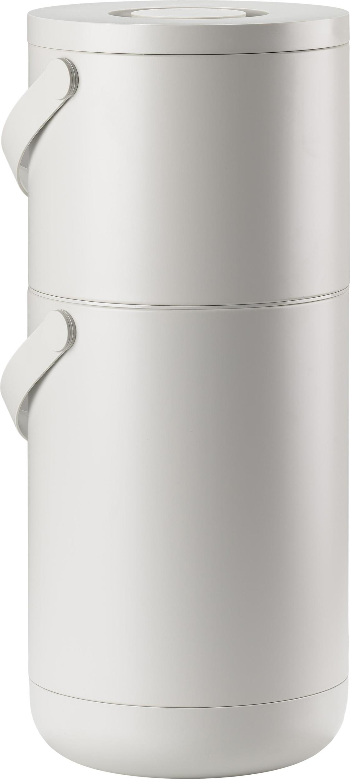 Circular Mülleimer 12 l + 22 l hellgrau