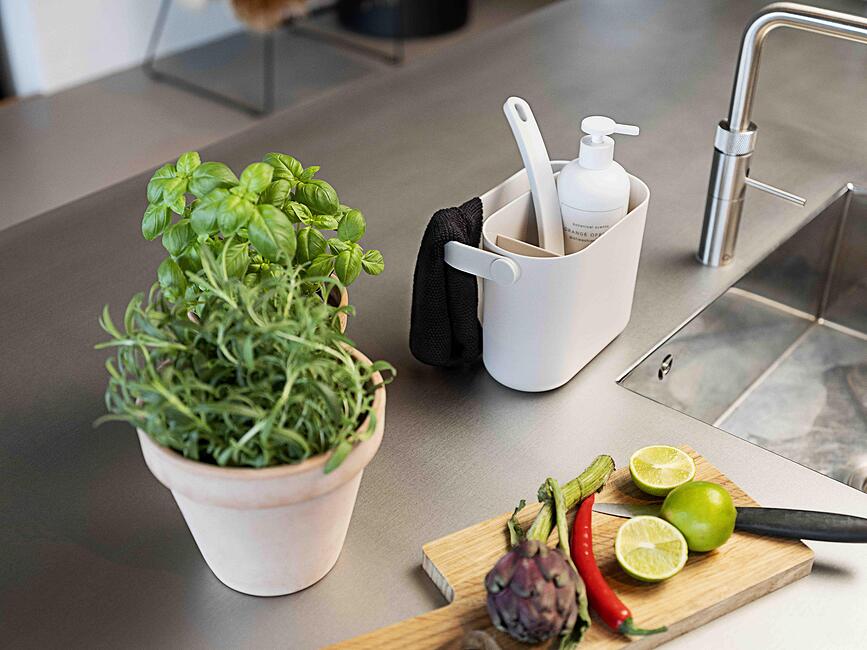 Circular Organizator za sudoper toplo sivi 3 kom.