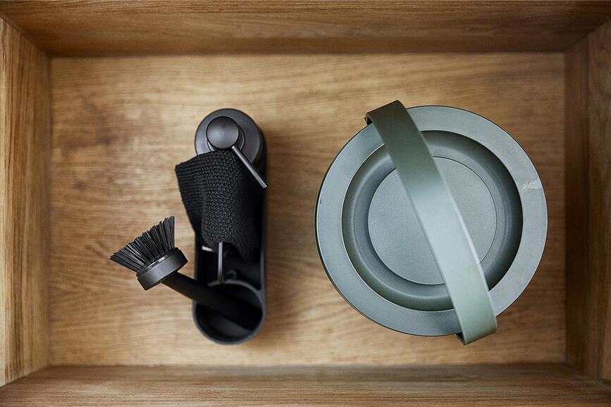 Circular Poubelle 3 L, gris clair