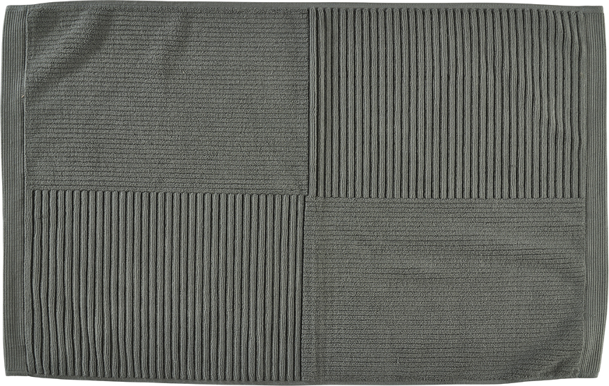 Classic Badezimmer-Teppich 80 x 50 cm dunkelolivengrün