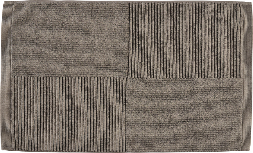 Classic Badezimmer-Teppich 80 x 50 cm taupe