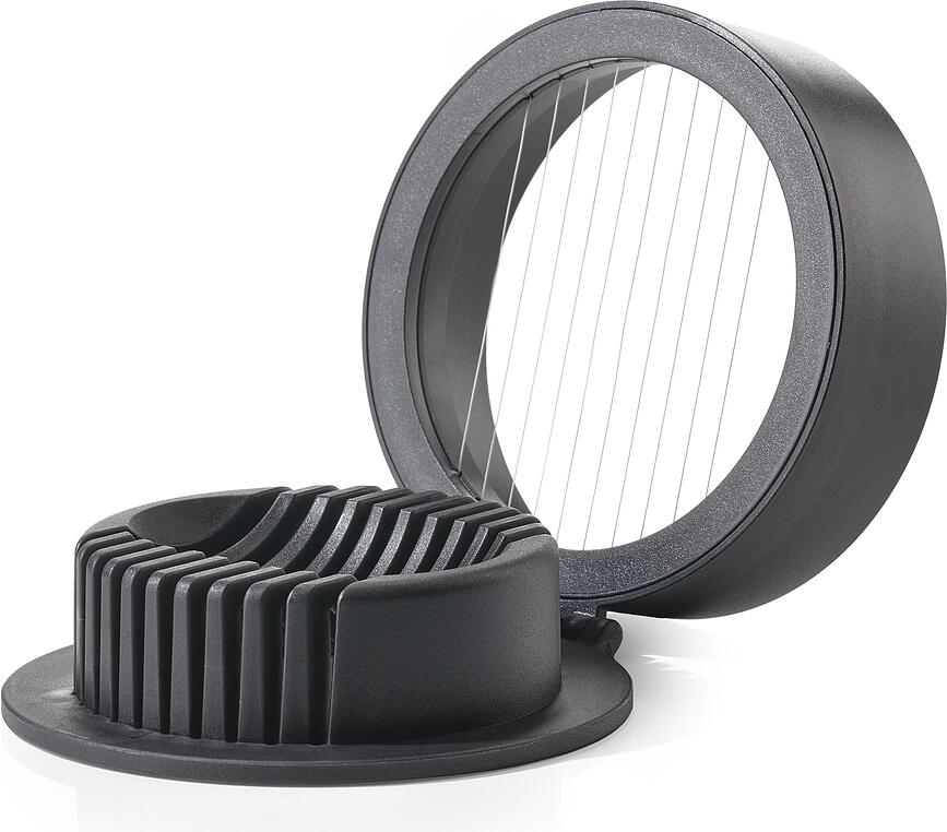 Cortador de huevos Singles, negro