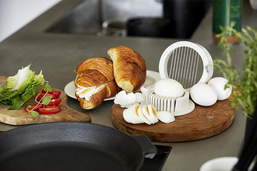 Cortador de Huevos Singles, gris