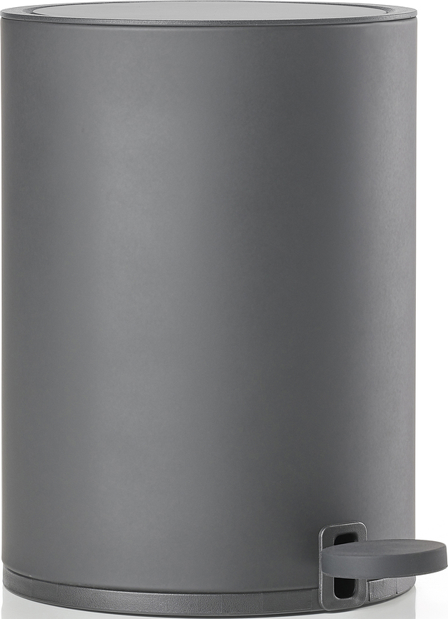 Cubo de Basura de pedal Karma, 3 L, gris