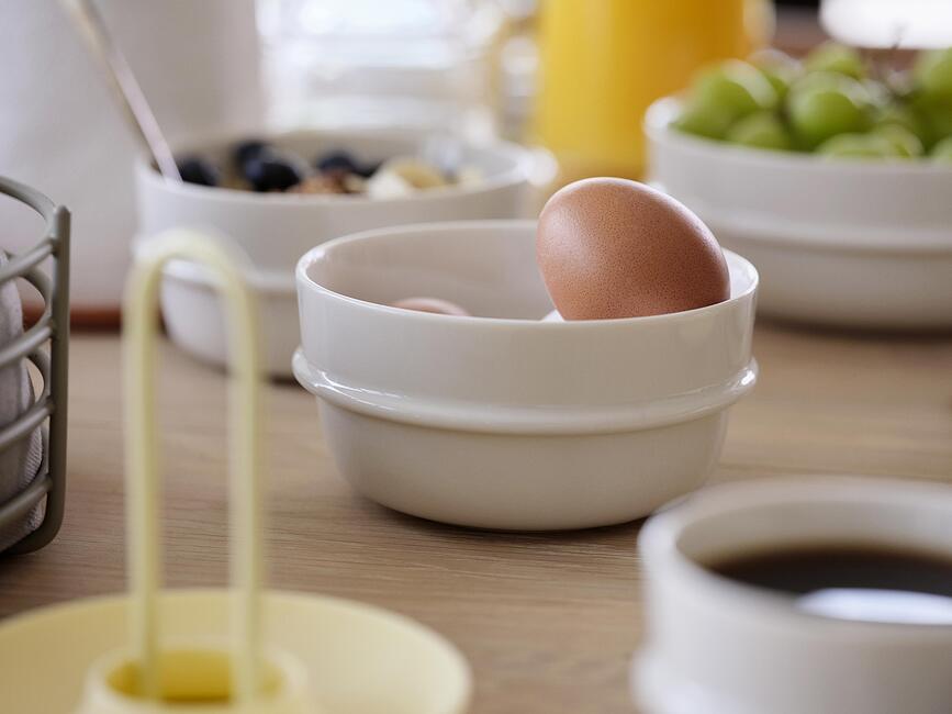 Cuenco de porcelana Eau, 400 ml, blanco