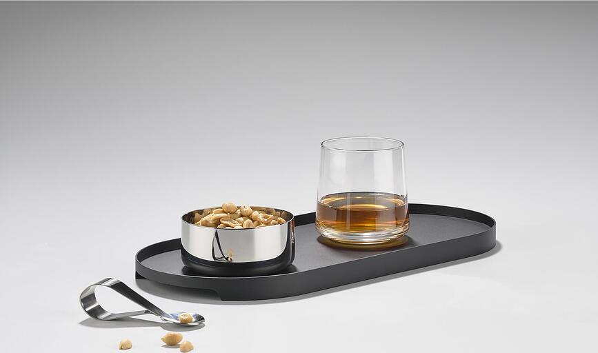 Cuenco para aperitivos Rocks, 8,5 cm, con cuchara