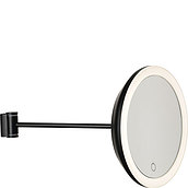 Didinamasis veidrodis Bordspejl su lempa montuojama ant sienos