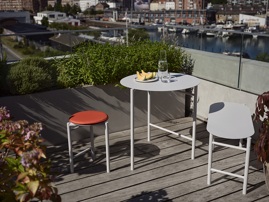 Disc Μαξιλάρι για Σκαμπό, 33 εκ., πορτοκαλί