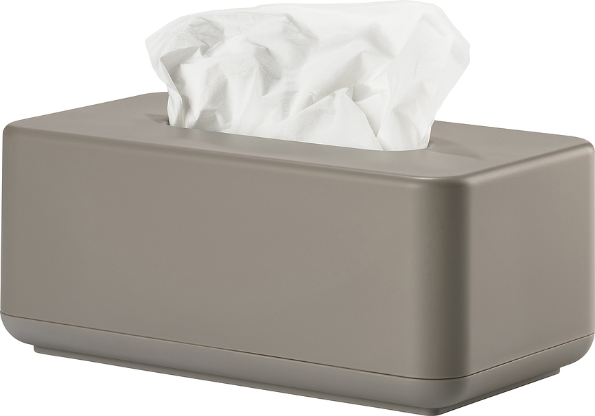 Dispensador de Pañuelos Ume, 25,6 x 14 cm, taupe