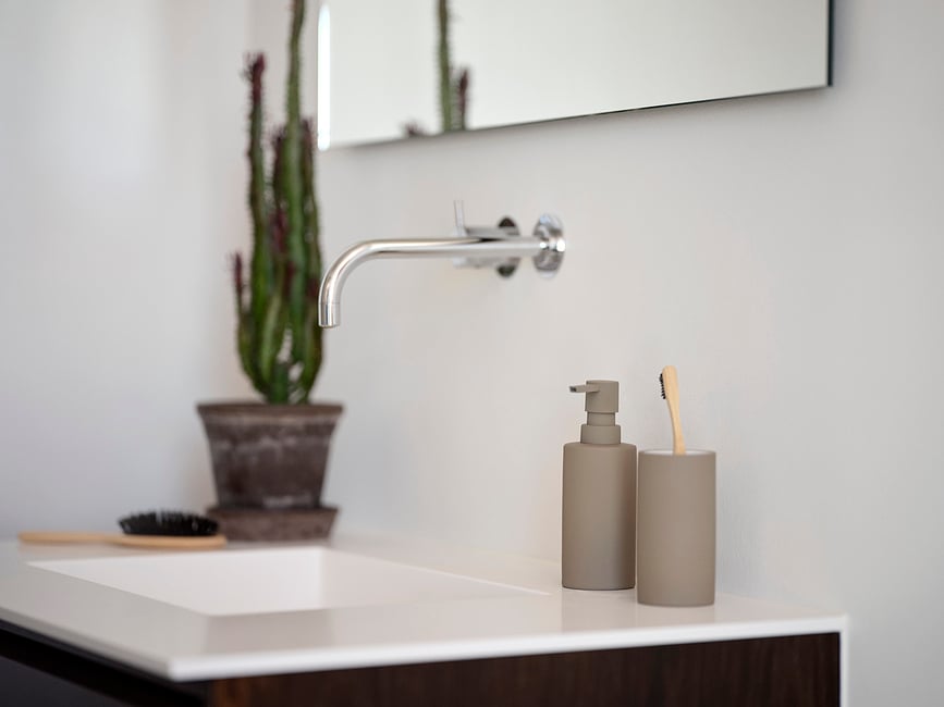 Dosificador de jabón Solo, negro