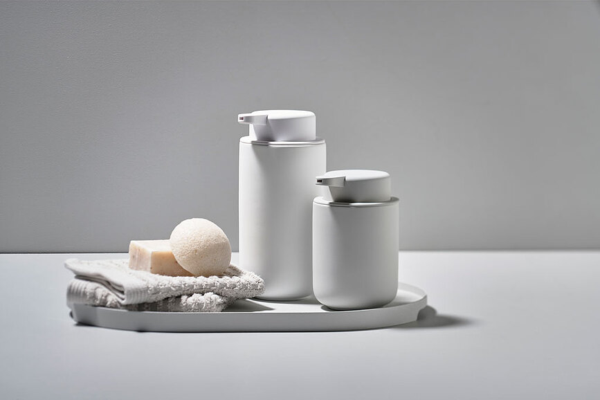 Dispensador de Jabón Ume, 450 ml, blanco