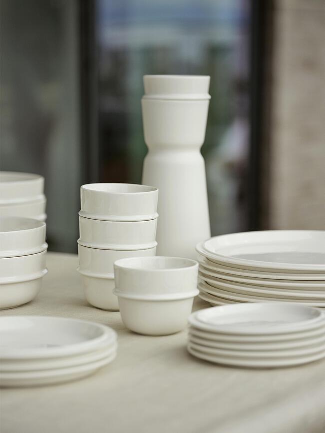 Eau Krožnik, 24 cm, bel porcelan