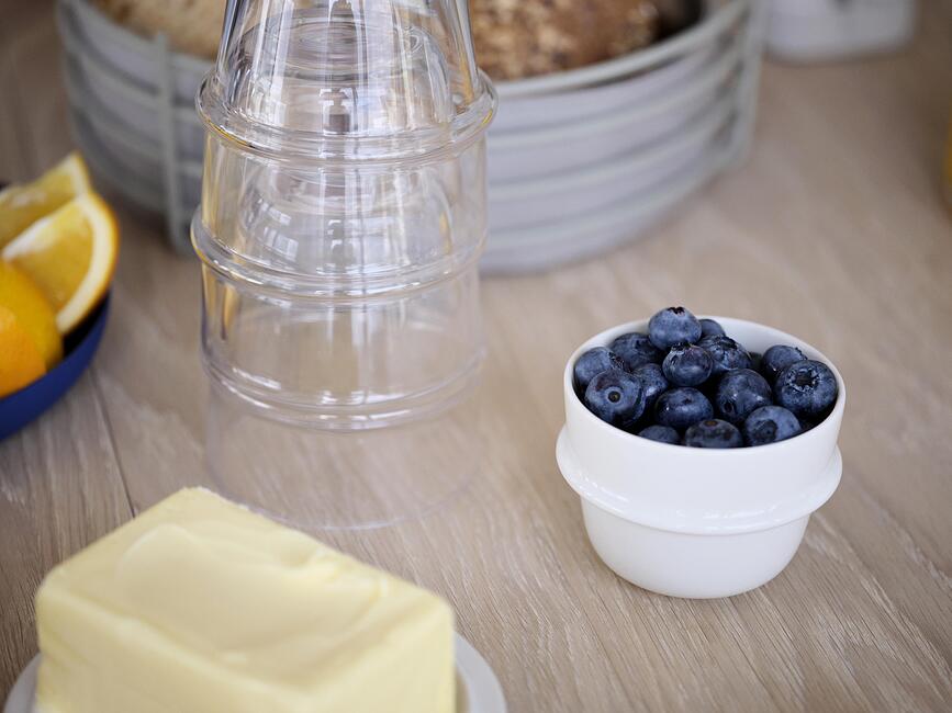 Eau Skodelica, 320 ml, porcelanasto bela