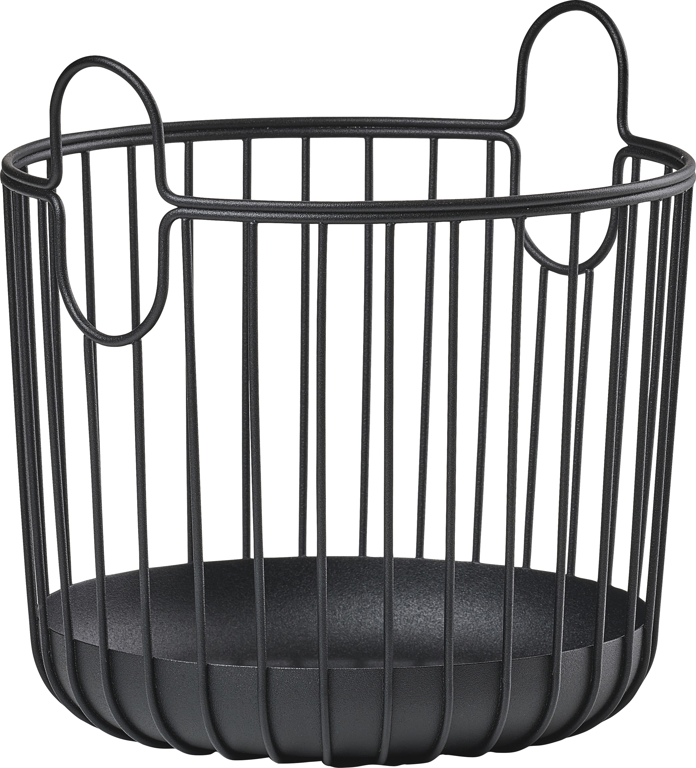 Inu Aufbewahrungskorb 20 x 20 cm schwarz