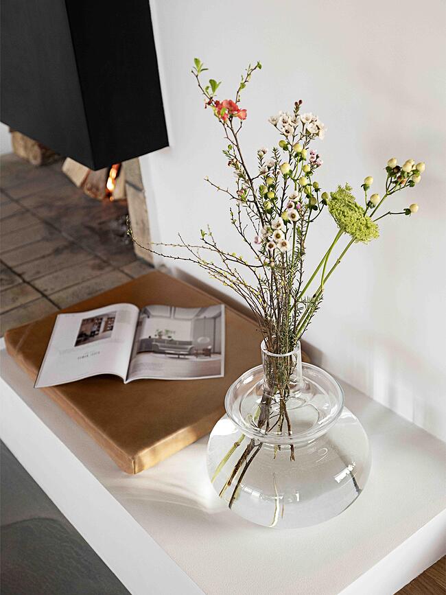 Inu Βάζο, 25 εκ., πράσινο βρύου