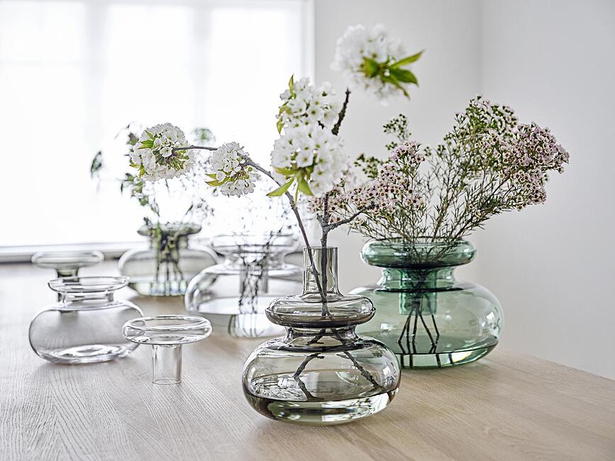 Inu Βάζο, 25 εκ., πράσινο βρύου