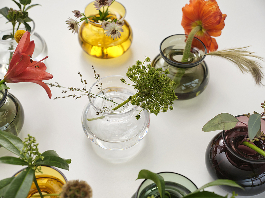 Inu Βάζο, 9 εκ., καπνιστό γκρι