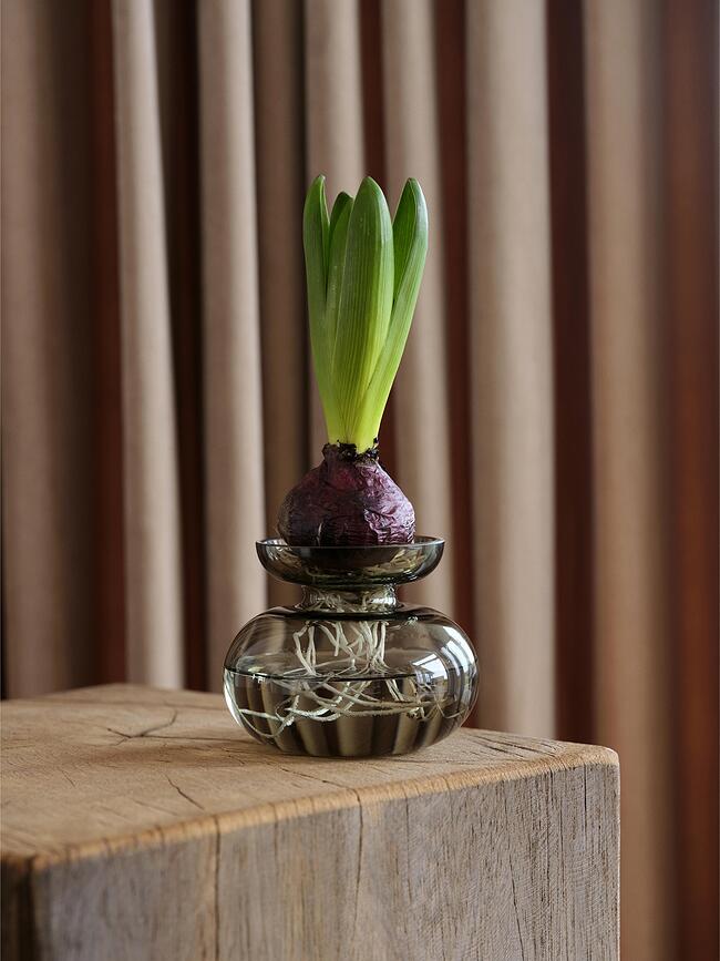 Inu Βάζο, 9 εκ., καπνιστό γκρι