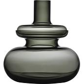 Inu Dekorative Vase 33 cm verdunkeltes Grau