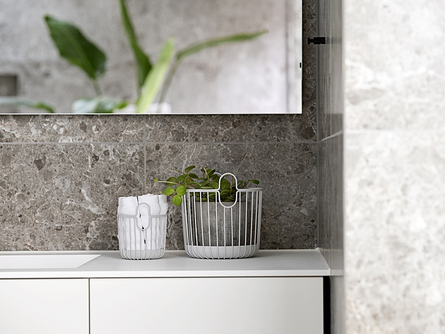 Inu Καλάθι Αποθήκευσης, 10,5 x 13,5 εκ., μαύρο