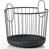 Inu Laundry basket 30 x 30,5 cm black