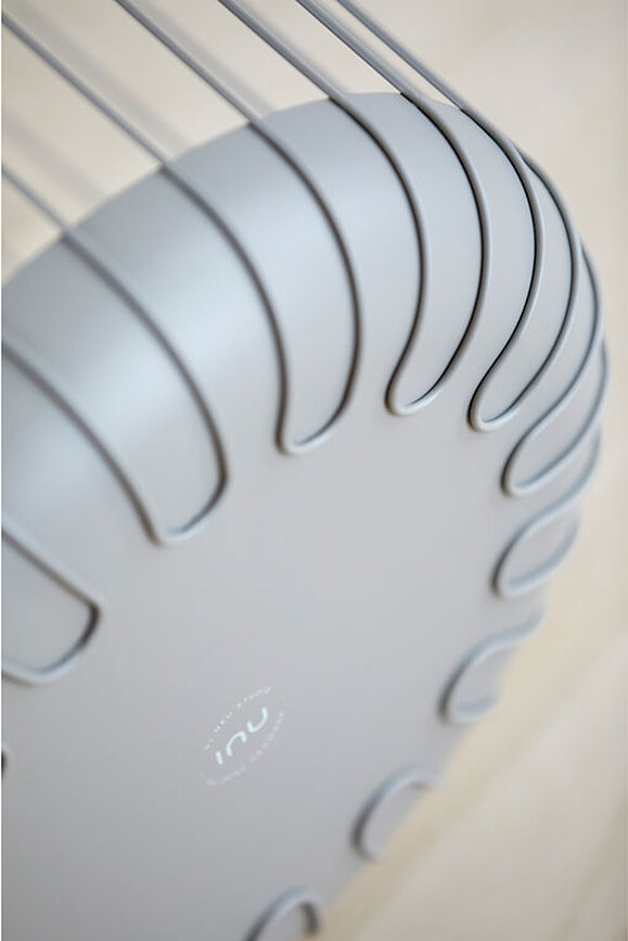 Inu Panier à Linge 30 x 30,5 cm, gris foncé