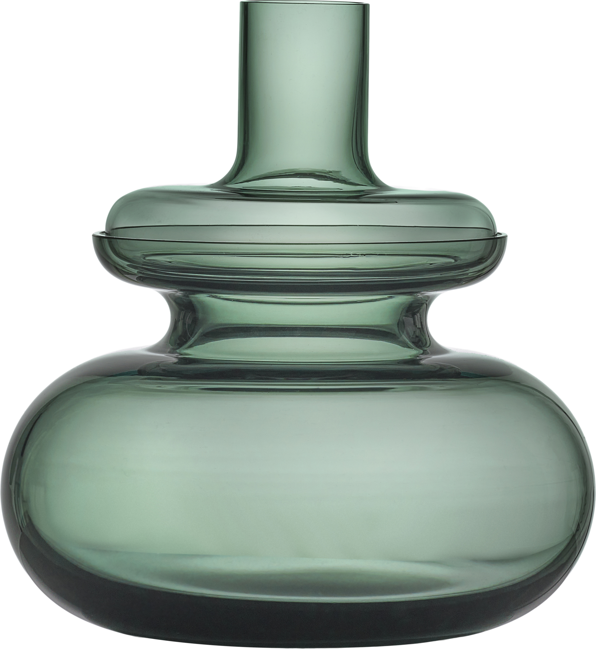 Inu Vase 25 cm grünes Moos