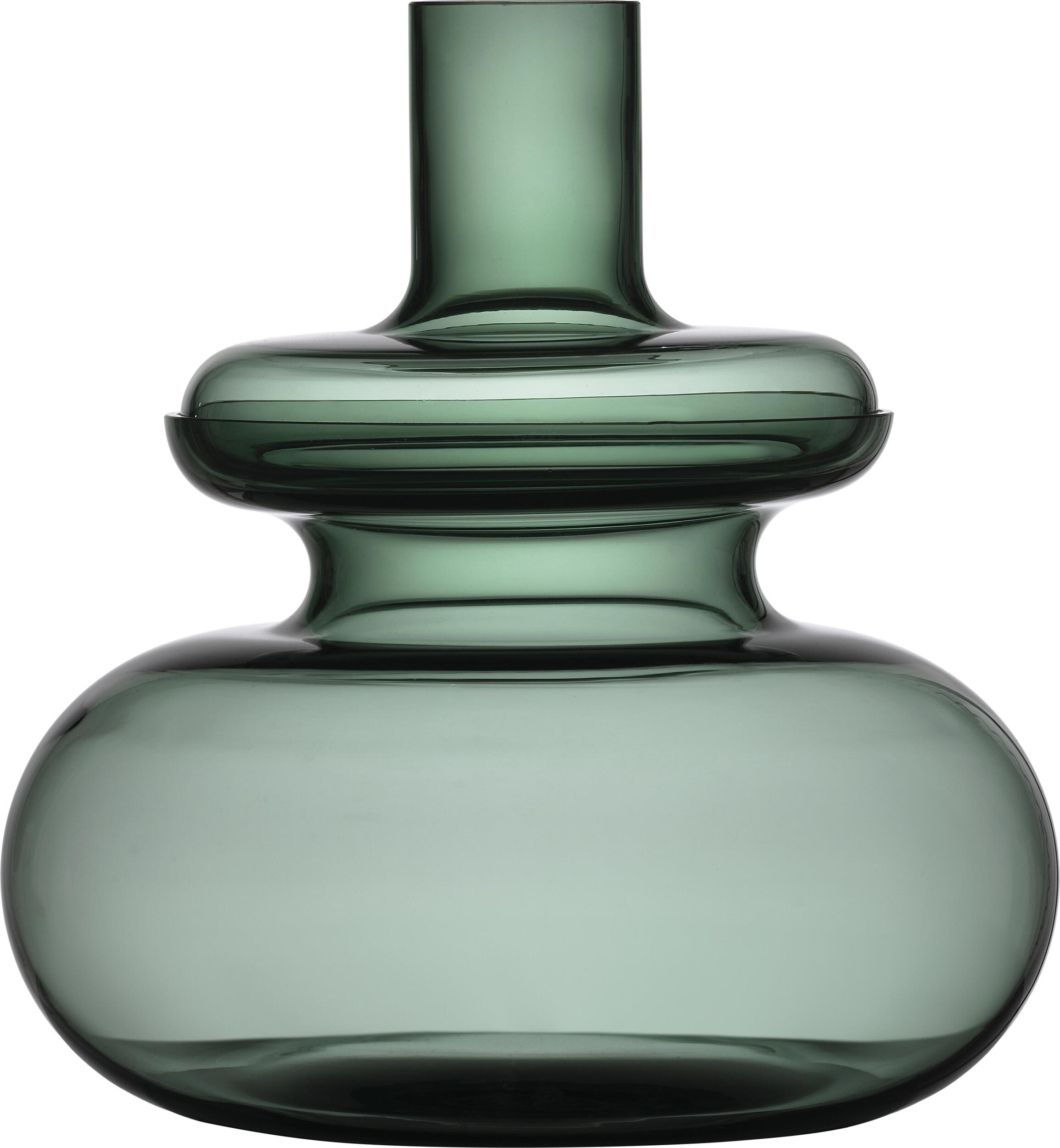 Inu Vase 33 cm grünes Moos