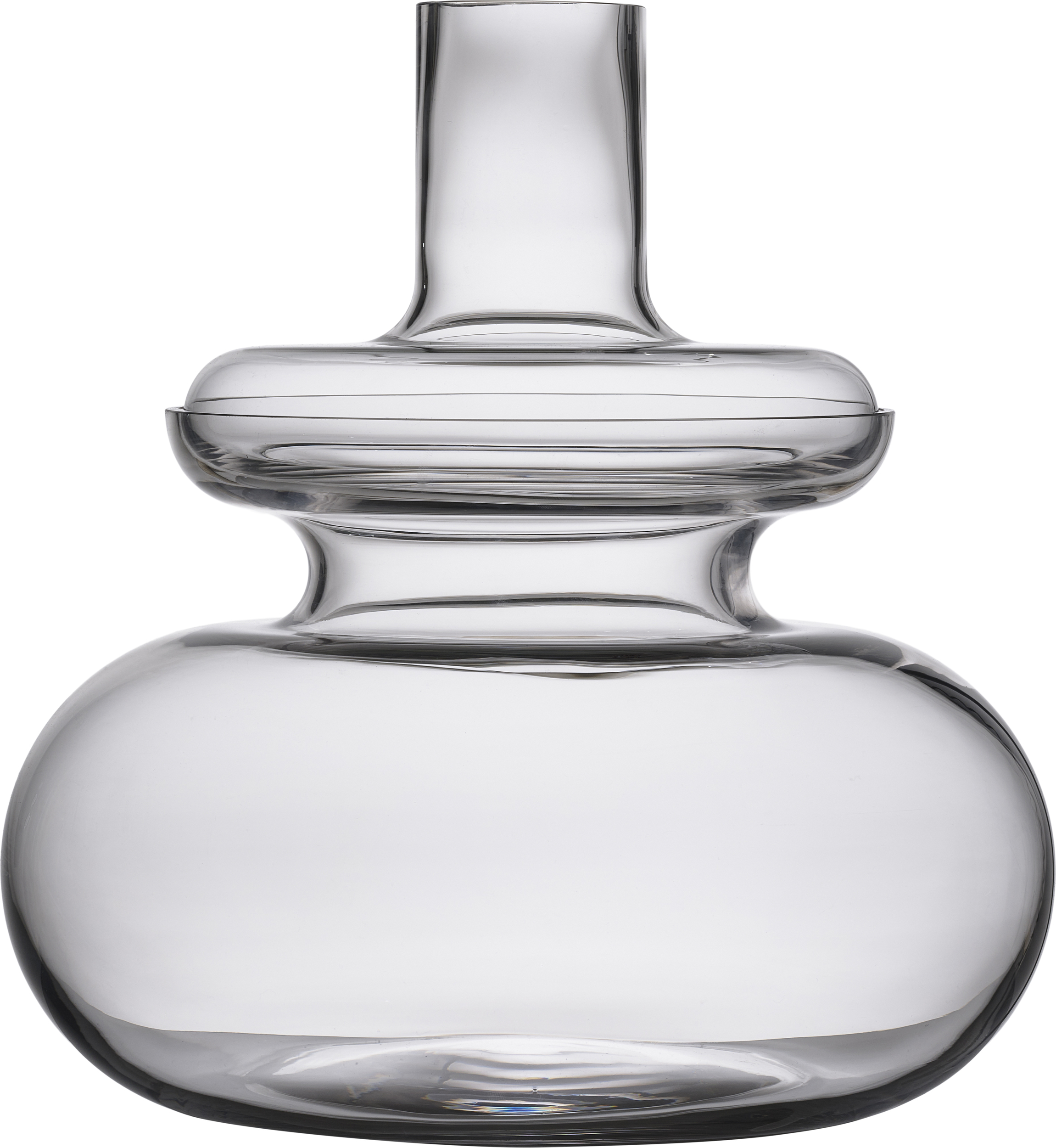 Inu Vase 33 cm transparent