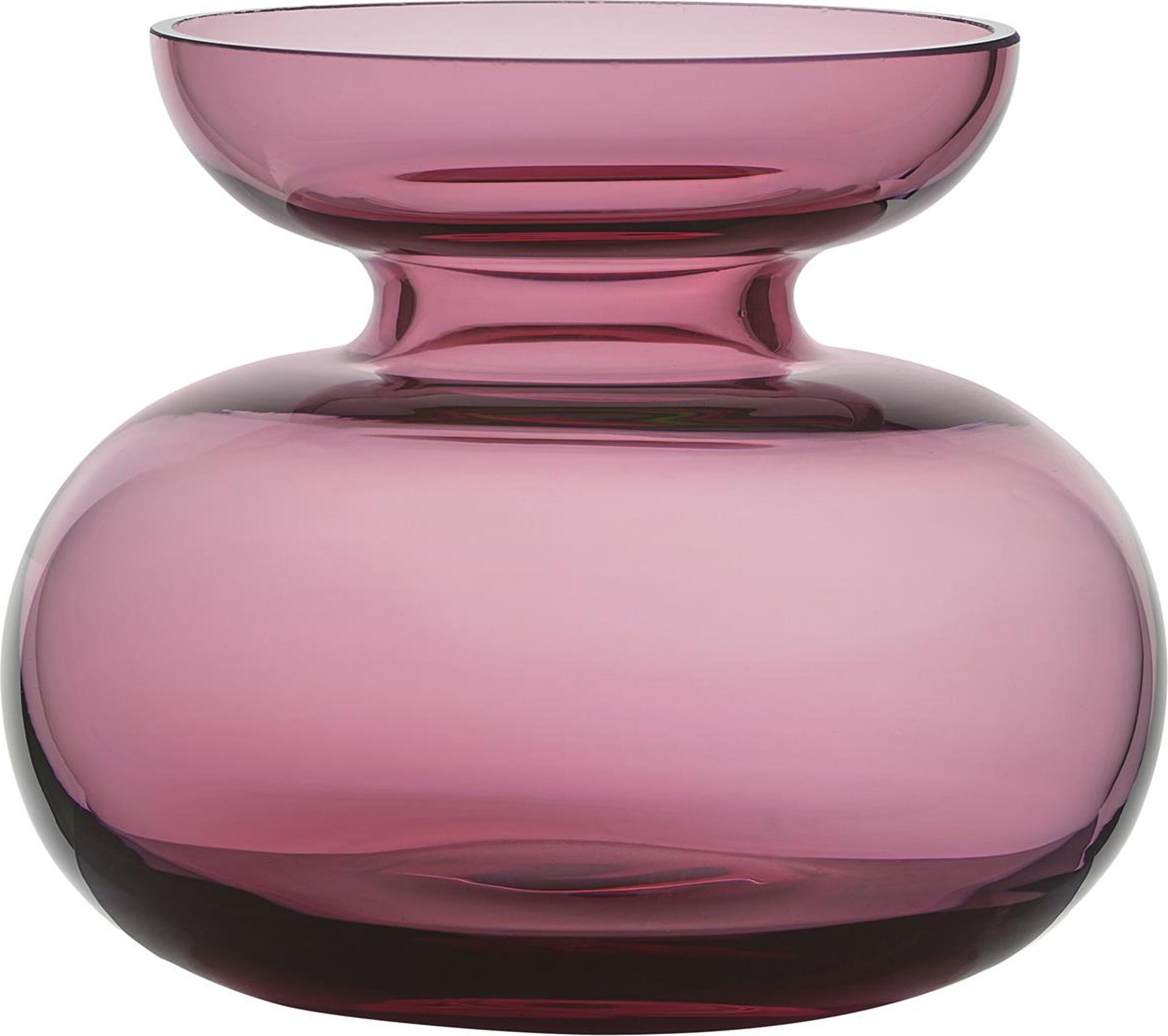 Inu Vase 9 cm pflaumenfarben