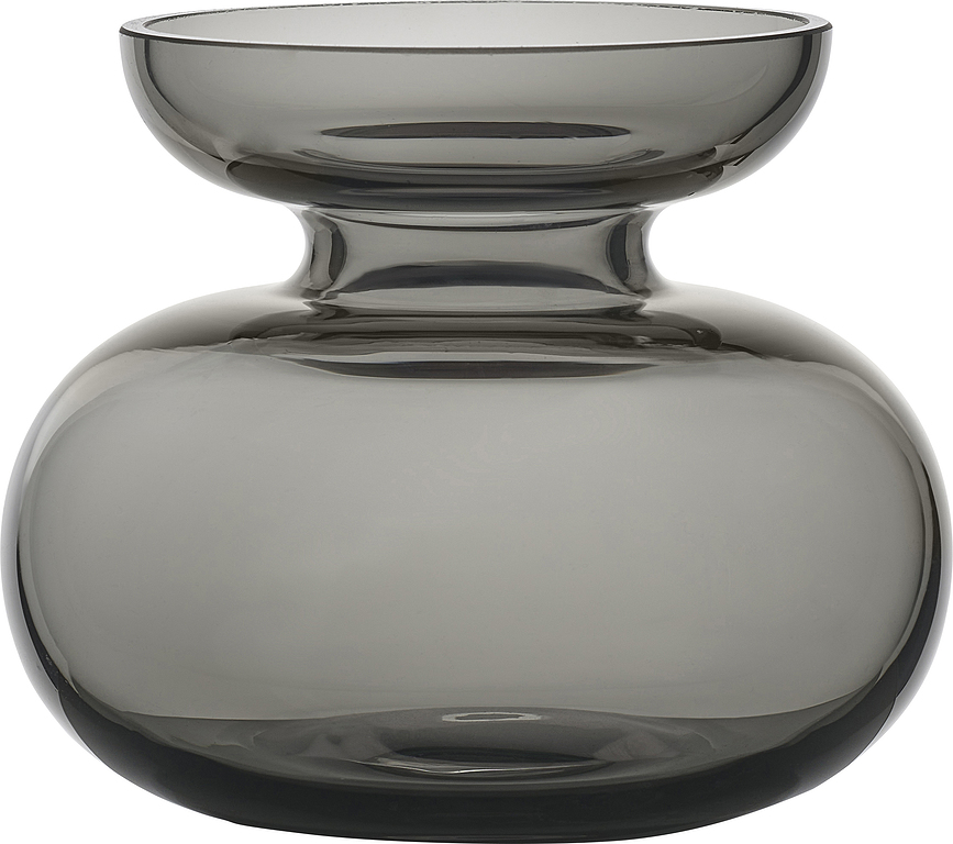 Inu Vase 9 cm smoky